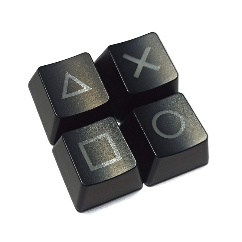 Cre 4pcs Keycap Tombol Keyboard Oem Bahan Abs