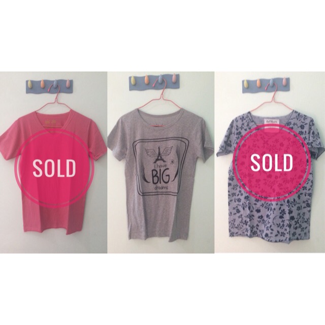 Preloved kaos murah serba 10ribu