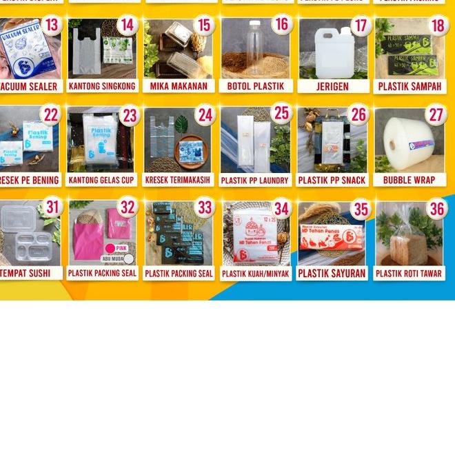 

◘ PLASTIK OPP TEBAL 30 x 35 cm 30 Micron (0,5) PLASTIK KEMASAN ISI 100 PCS ℗