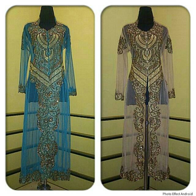 kebaya tile gamis bordir payet