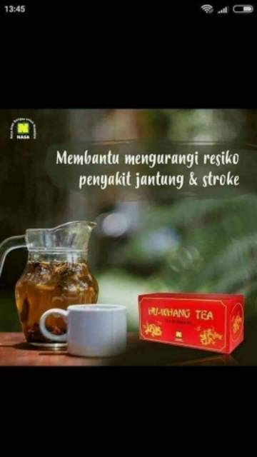 Hu Whang Tea Nasa Solusi Perut Buncit - Menurunkan Berat Badan dan Kolesterol - Agen Nasa Medan