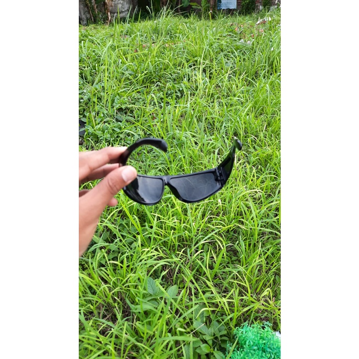 KACAMATA LAS HITAM SAFETY GLASS/KACAMATA HITAM LAS/KACAMATA HITAM FASHION SAFETY SUNGLASSES