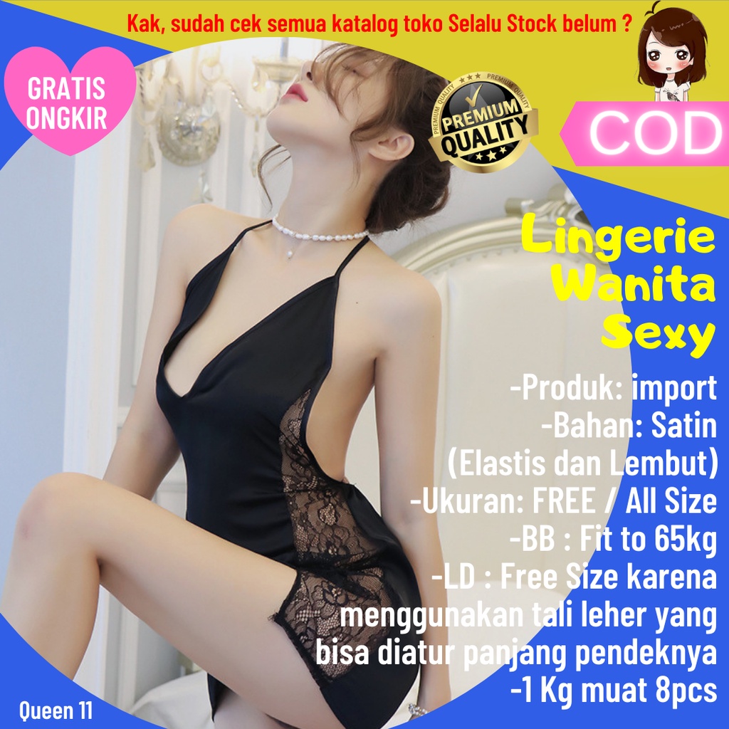 Baju Tidur Wanita Sexy / Lingerie Sexy Hot / Lengerie Premium Cosplay Transparan Import Jepang