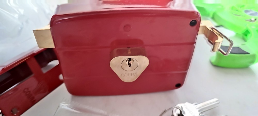 Kunci Pintu Gerbang Otomatis Cobra Simply Key 5pcs Merah Murah