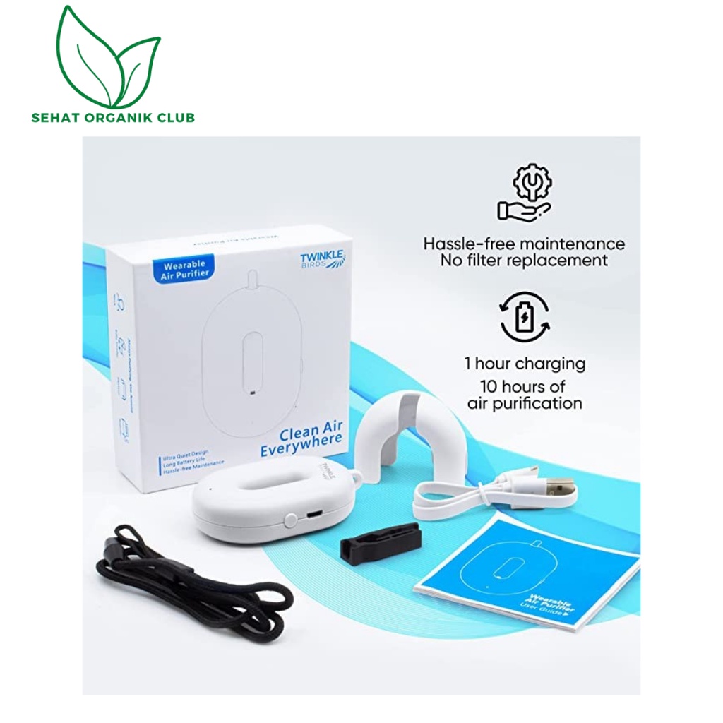 Portable Air Purifier Necklace Kalung Air Purifier