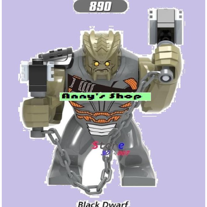 Kualitas Terbaik Brick - Cull Obsidian Black Dwarf Hulk Thanos Lego Tanpa Dus DISKON