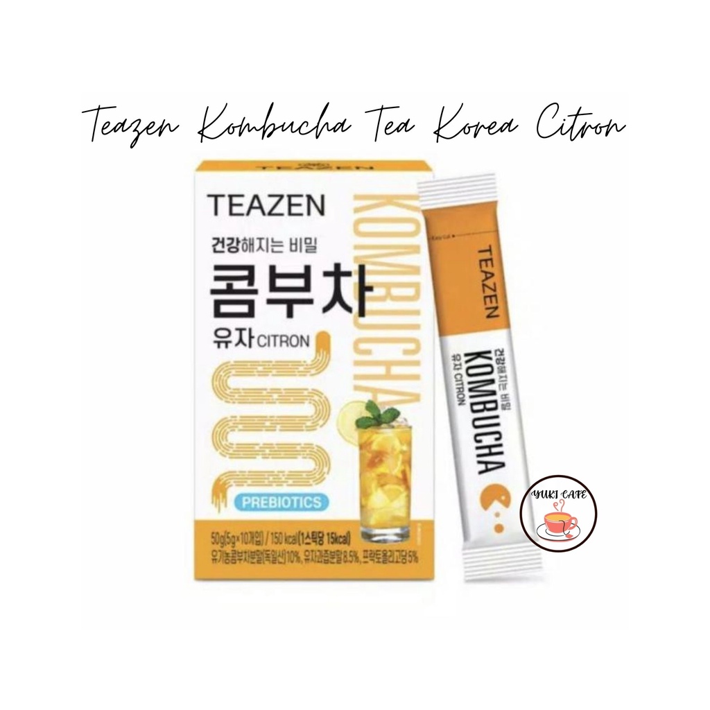 

TEH - KOMBUCHA TEA KOREA TEAZEN CITRON