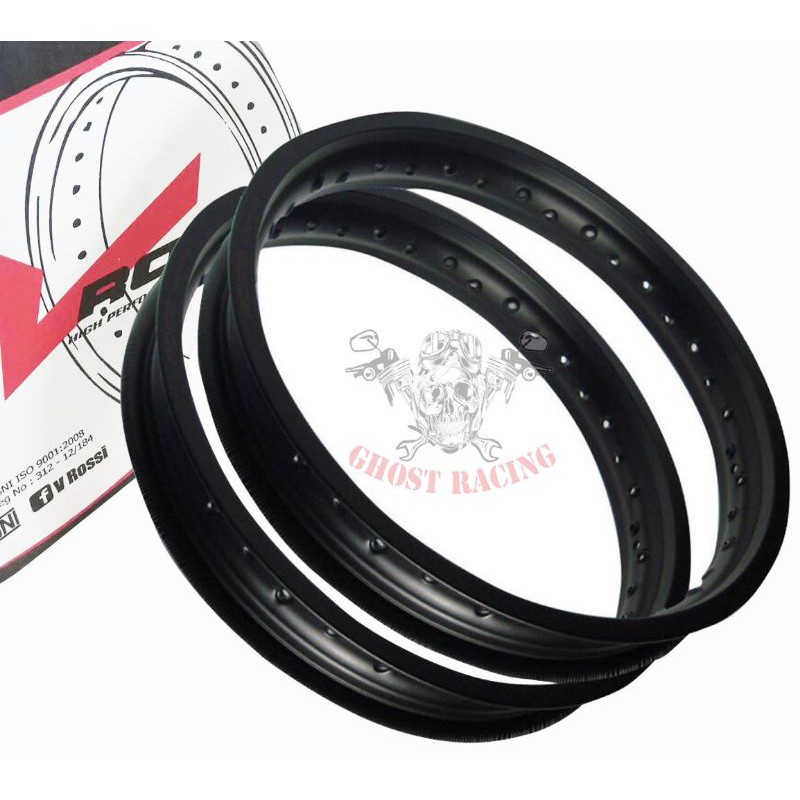 velg Rossi ring 18 ukuran 185 dan 215 velg jari jari V Rossi set depan belakang