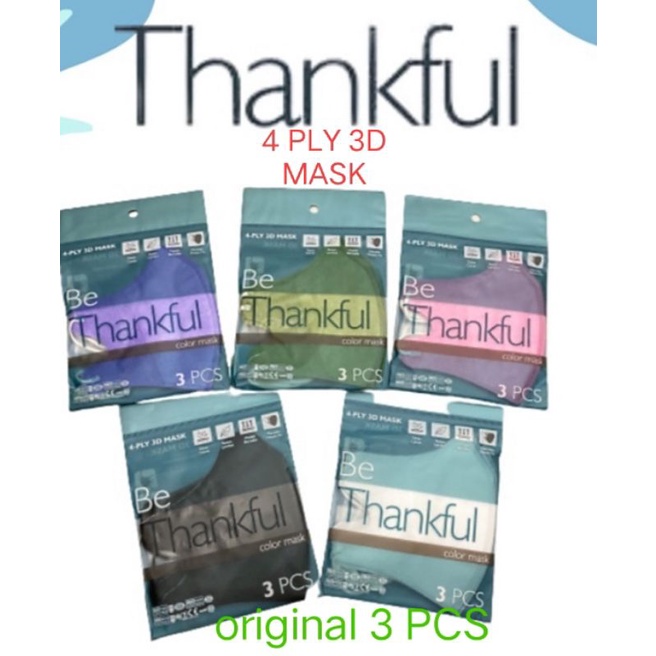 Masker Thankful duckbill