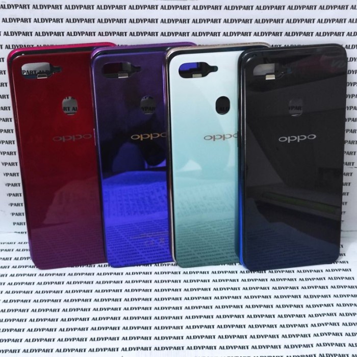 BackCover Backdoor Kesing Casing Oppo F9 Housing Fullset Original - Starry Purple