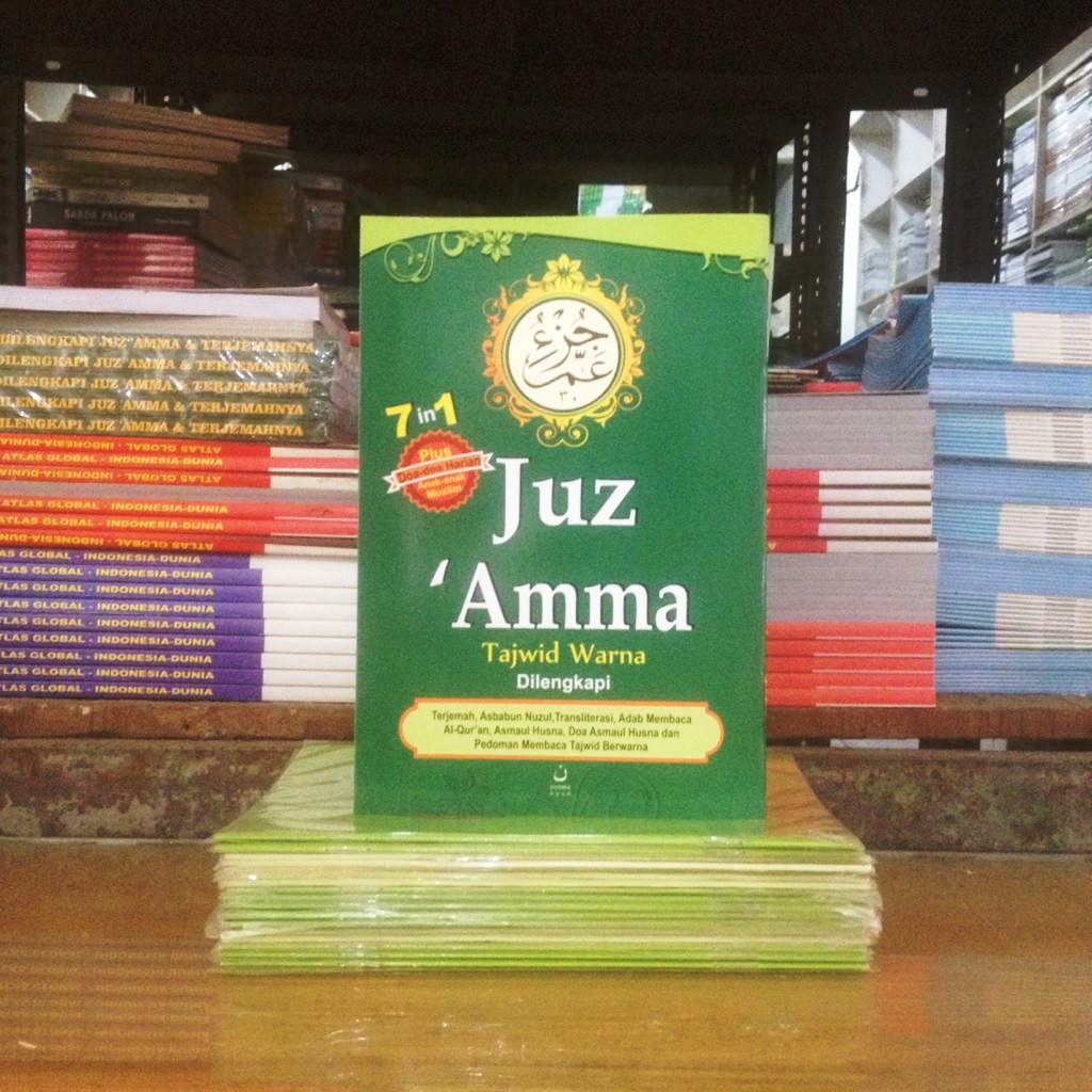 Juz Amma Tajwid Warna 7 in 1 / Pustaka Rizki Putra / Bisa COD