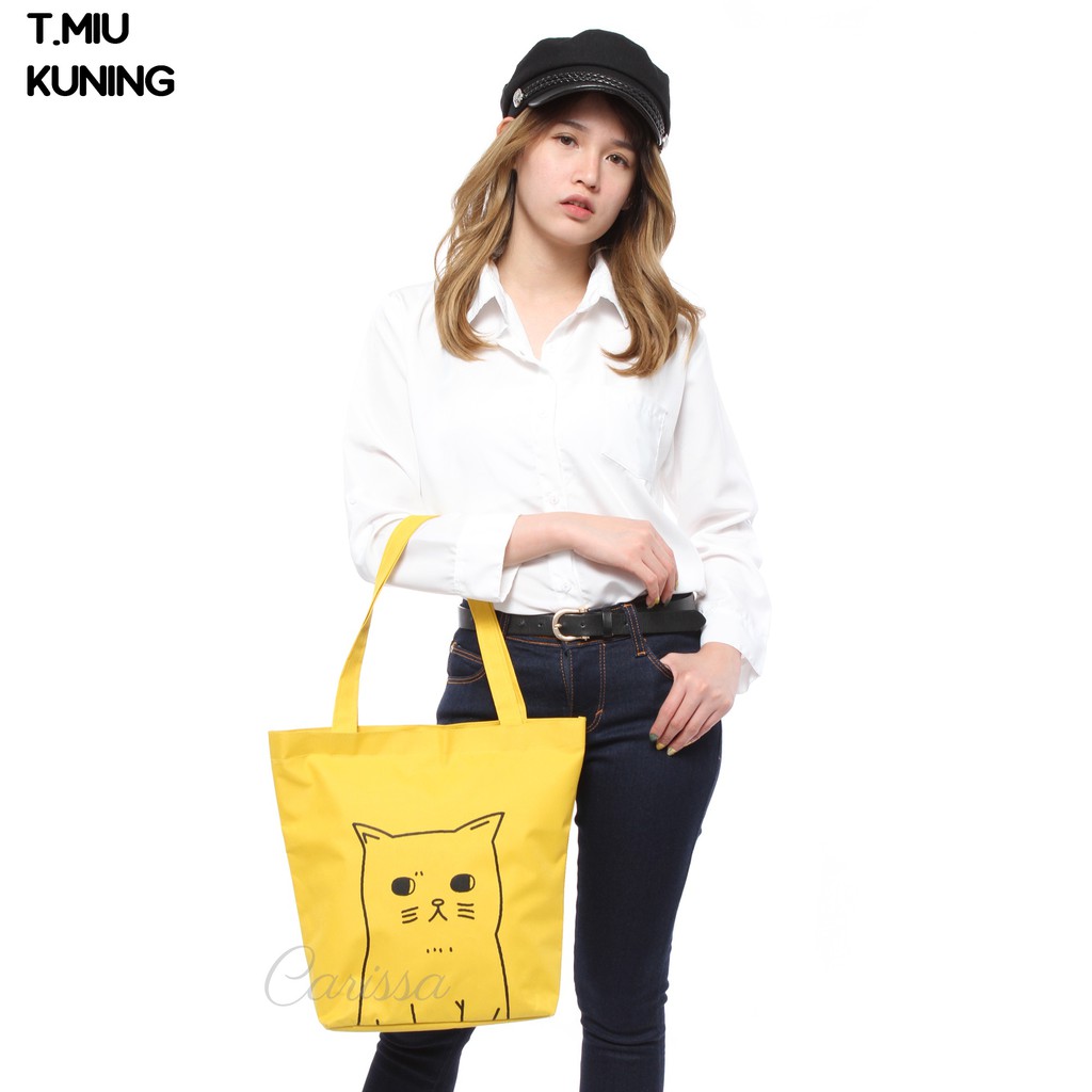 BL - MIU Tas Tote Bag Murah Wanita Kekinian