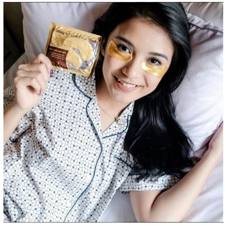 Masker Mata Mask Kantong Mata Panda Gold Moist