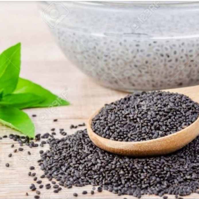 

Biji Selasih 1kg / Basil Seed 1Kg