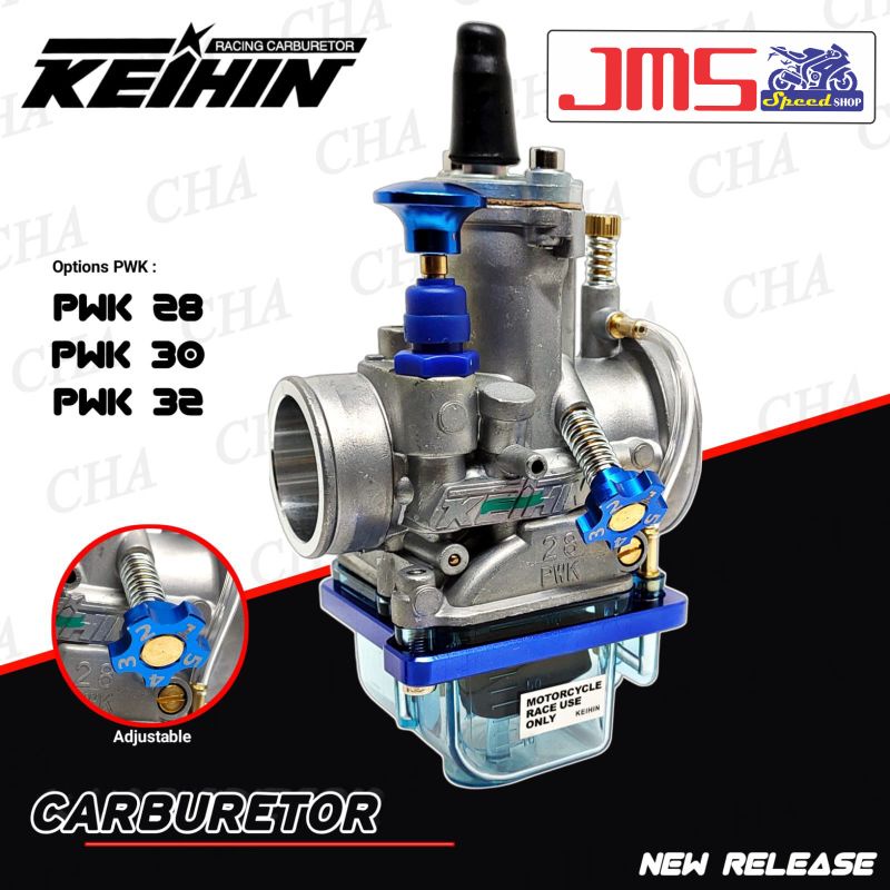 karburator karbu pwk 28/30/32 Keihin sudco transparan universal rxk Jupiter mx satria 150 Fu tiger glpro mio beat vario