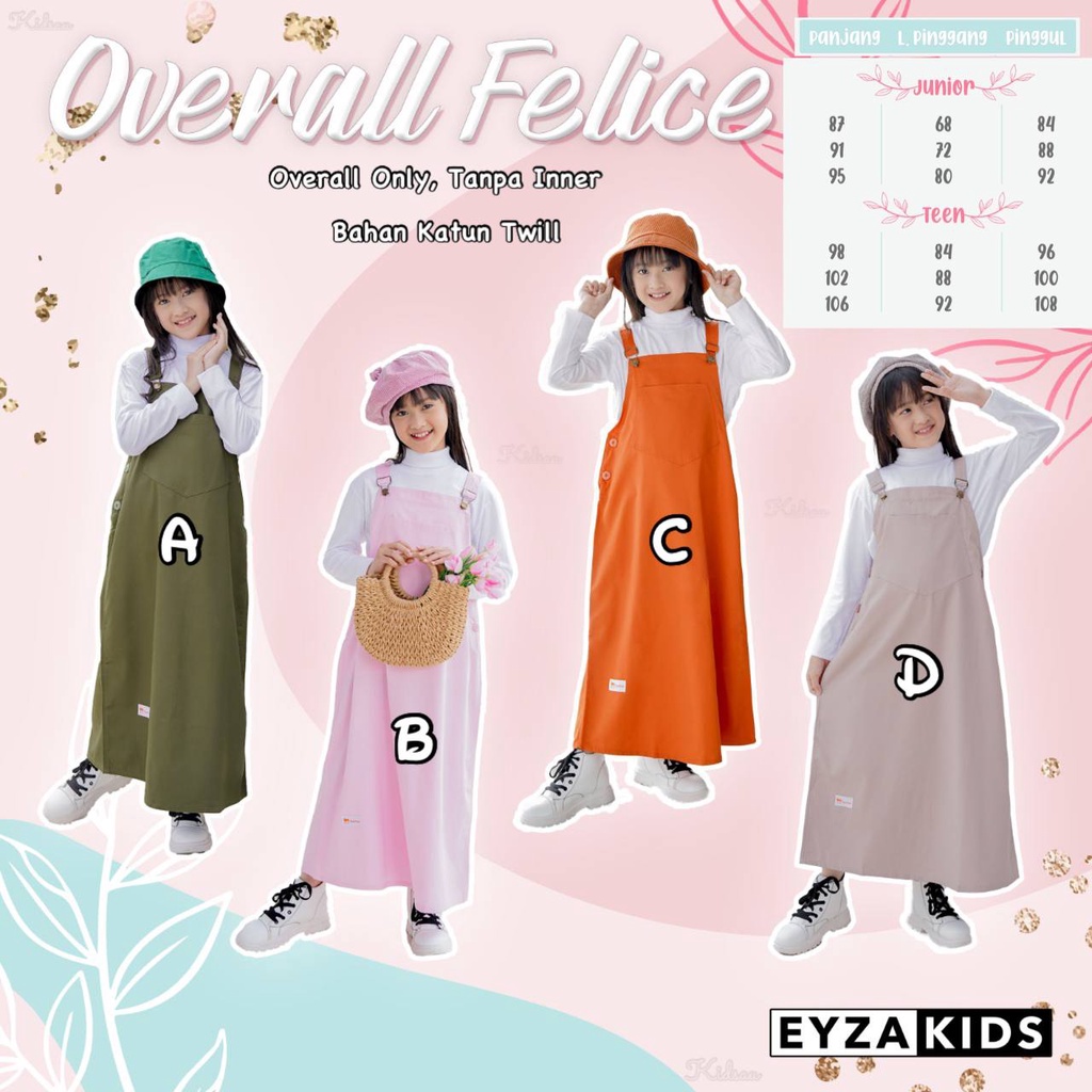 Overall Felice by Eyza Kids