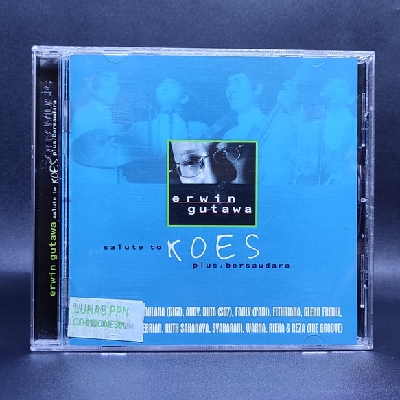 CD ERWIN GUTAWA SALUTE TO KOES PLUS BERSAUDARA ORIGINAL