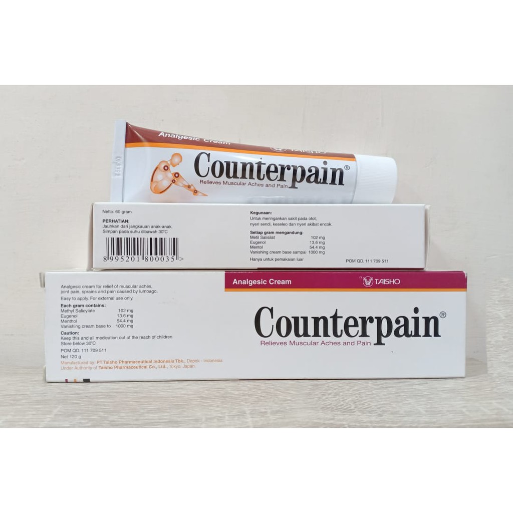 COUNTERPAIN CREAM 60 g &amp; 120 g