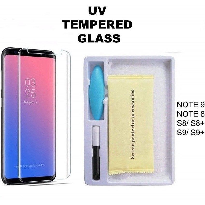 UV Glass Mi Note 10 Pro 6.47 inchi Tempered Glass Mi CC9 Pro TG 3D Curve FULL SCREEN FULL GLUE