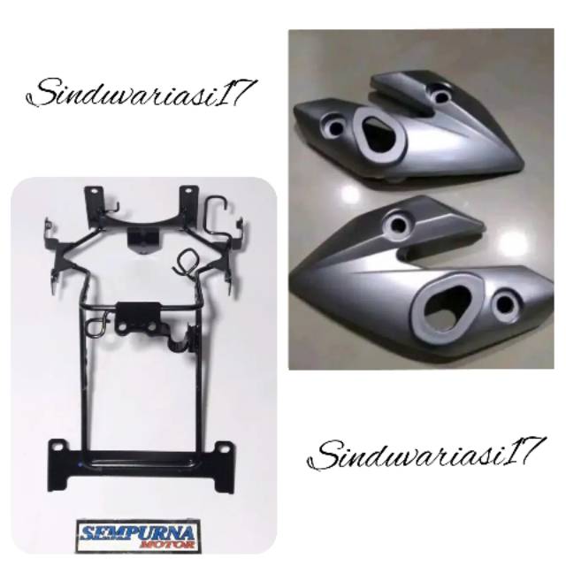 Breket Lampu Depan Vixion Old Kupingan Sein Vixion Old