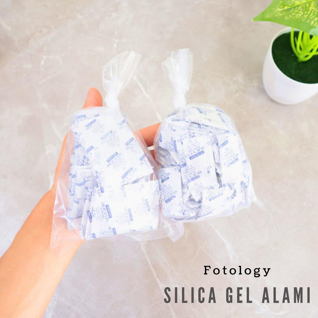 Fotology Silica gel natural food grade serap lembab sachet alami 1 gram