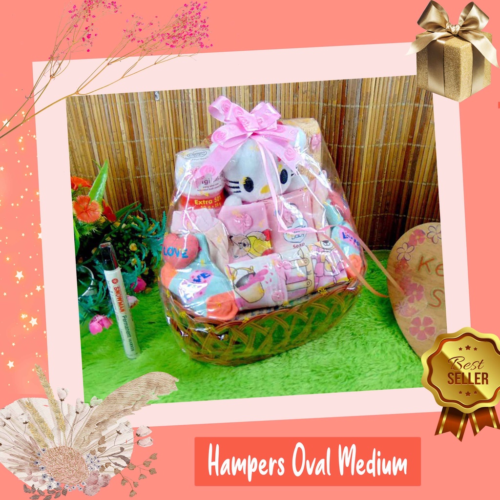 kembarshop TERLARIS paket kado oval medium bayi baby gift – parcel bayi – parcel kado bayi – kadom-4