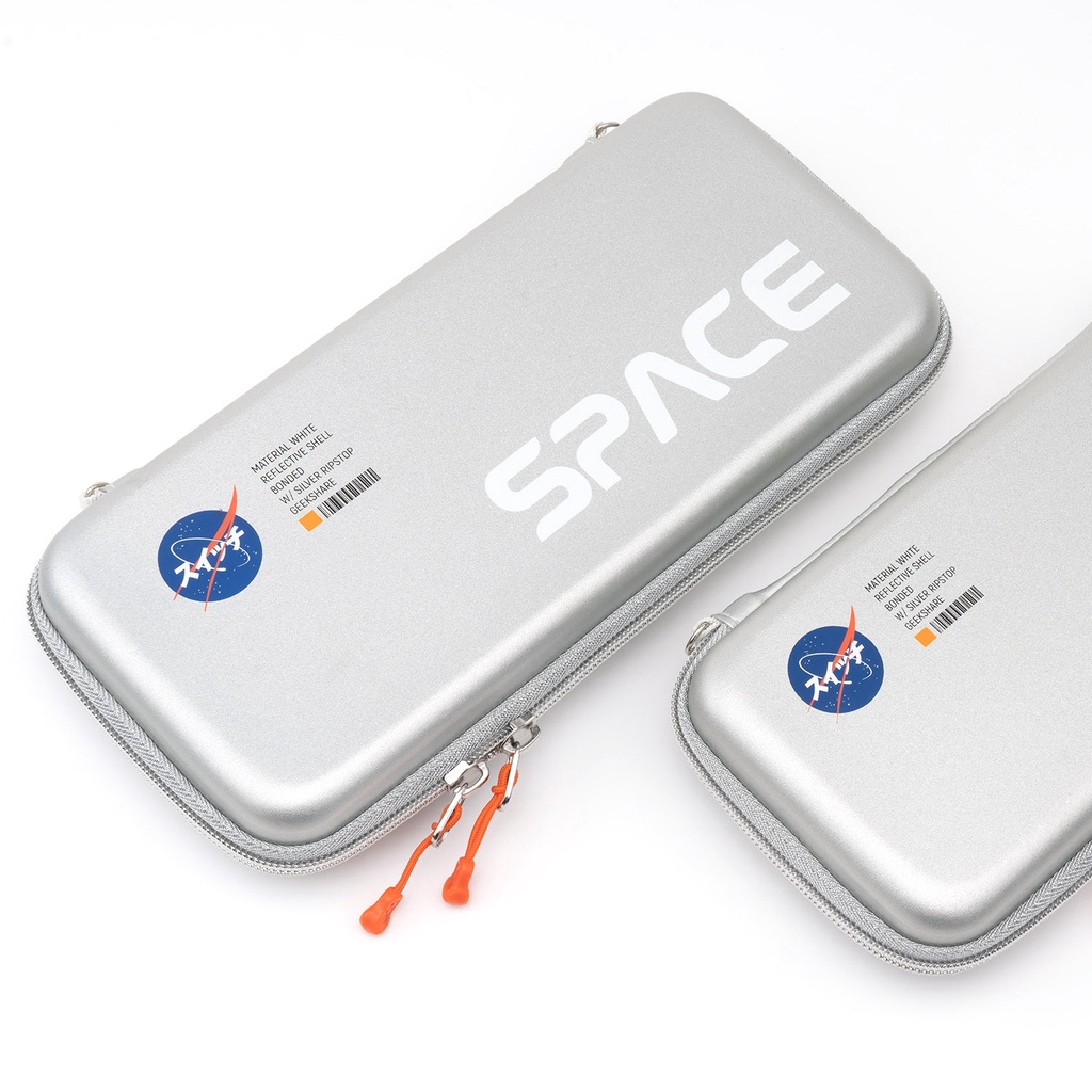 Geekshare Tas Hard Case Pelindung Konsol Game Nintendo Switch V1 V1 Dan Lite Motif Astronot