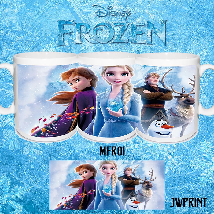 

MUG CUSTOM KADO SOUVENIR HADIAH FROZEN 2 TERBARU 2019