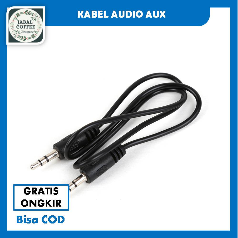 Kabel Audio Aux Jack 3.5 Mm Panjang 100 Cm / Kabel Aux Audio Jack 1 In 1 Untuk Handphone J114