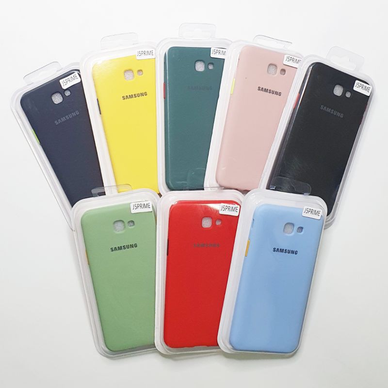 Samsung Galaxy J5 Prime Macaron Tone Case / Silicone Macaron Colour Side button