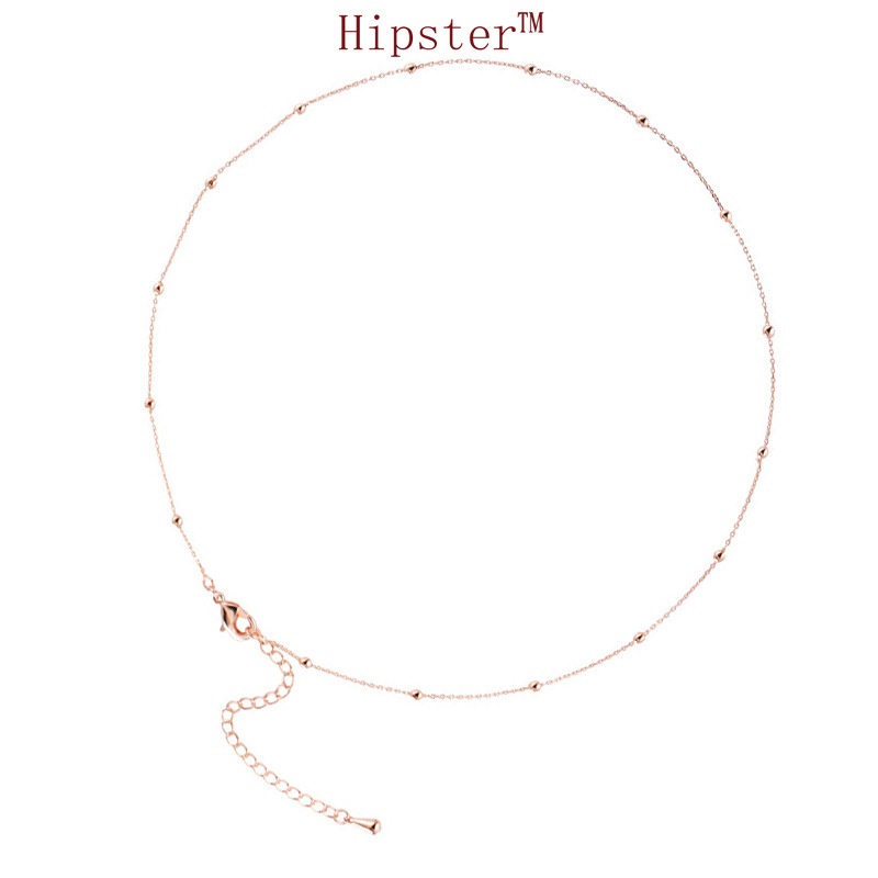 Short And Simple Personality All-Match Cold Choker Clavicle Chain