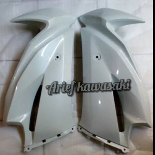 Fairing Sayap Ninja Rr New Kanan Kiri Warna Putih