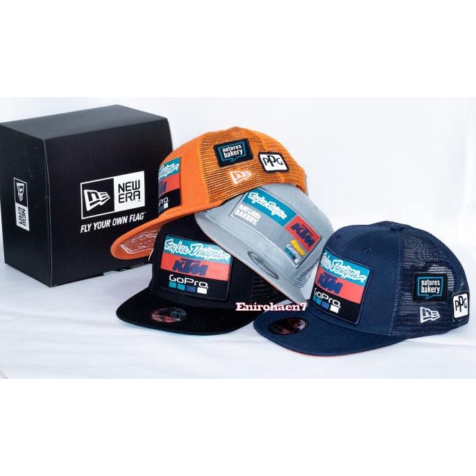 [[COD]] Topi racing ktm / topi racing motorcross / topi ktm / snapback racing TERUJI Kode 21