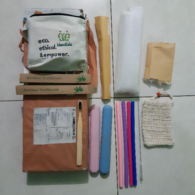 Reusable Produce Bags Set Tas Serut Belanja Sayur Buah Pakai Ulang