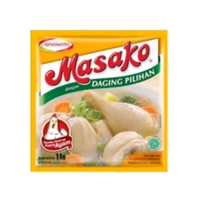 Masako Rasa Ayam &amp; Masako Rasa Sapi 10 Gram 1 Renceng 12 Saset