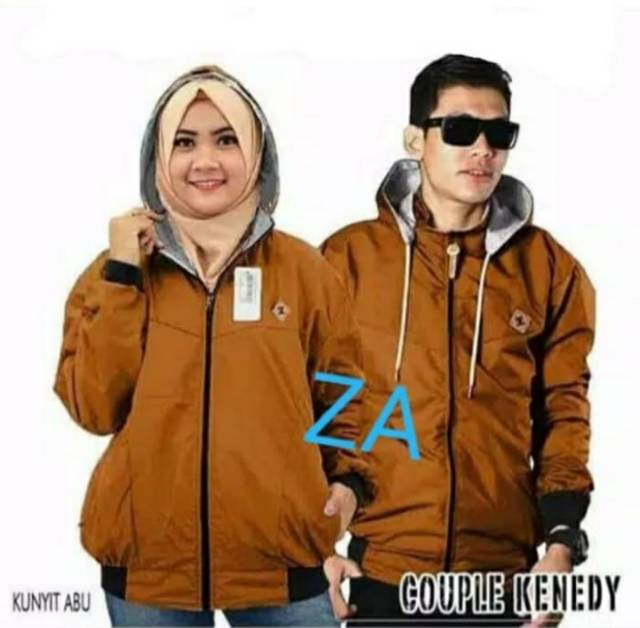 JAKET CEWEK COWOK BOLAK BALIK COUPLE BB SEPASANG DAPAT 2 JAKET