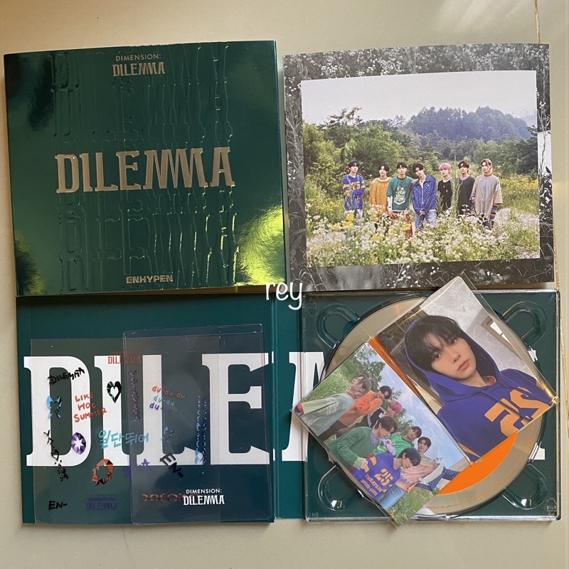 BOOKED ALBUM UNSEALED ESSENTIAL ENHYPEN HEESEUNG HOODIE CHARYBDIS