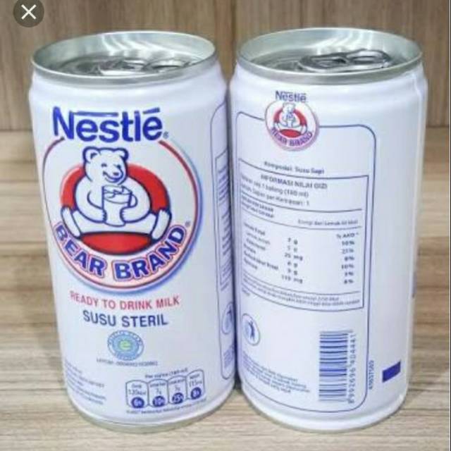 

Bear Brand Nestle 189 ml