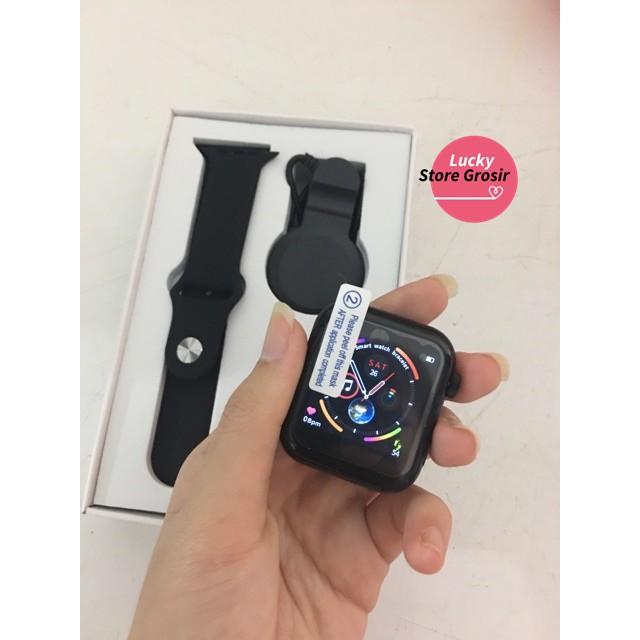 (COD) Smart Watch Iwo Sporty Apple Watch Look a Like Strap Iwatch 44mm /F10 smart watch