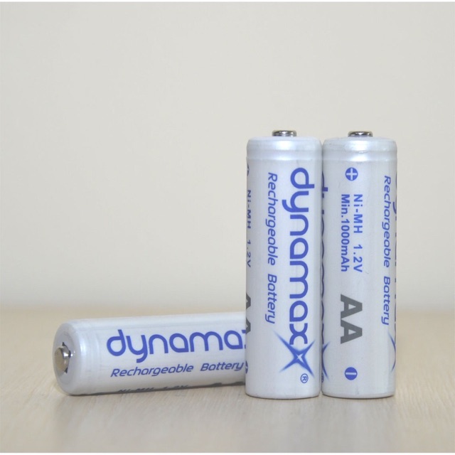 0418 Baterai Cas Dynamax 1000mAh Size AA Rechargeable