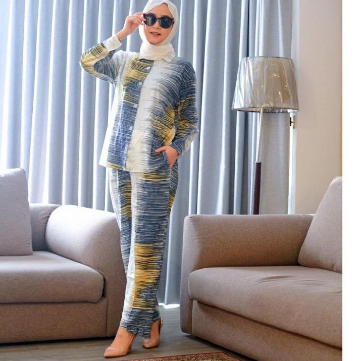 ۞ Pajamas Daily Set Rayon / BILQIS SER / Set Tie Dye Rayon Import / One Set Katun Rayon ♬