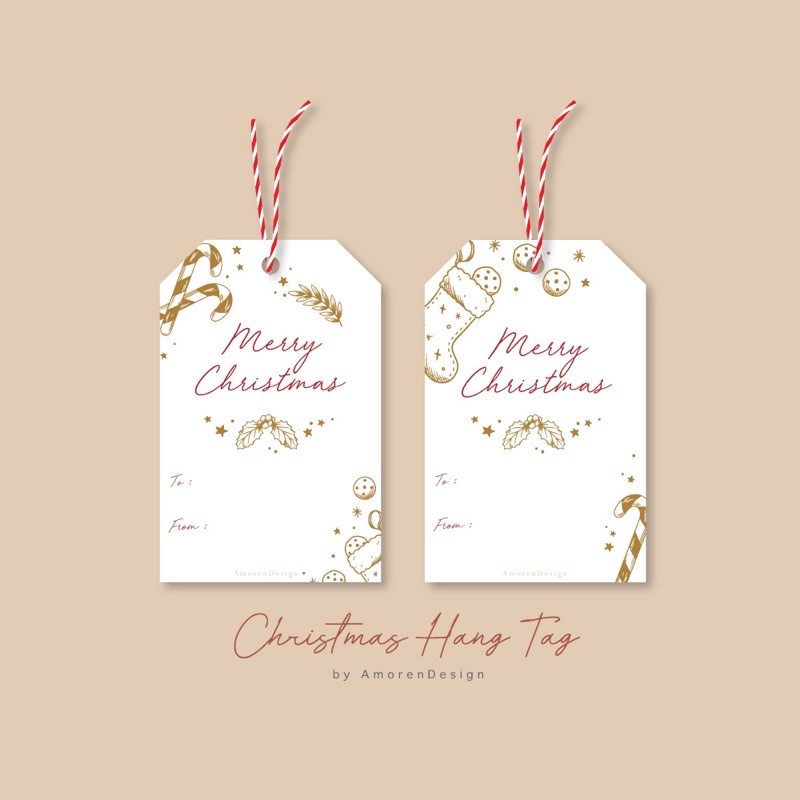 

Merrygold - Hang Tag Christmas Gift Tag Hampers