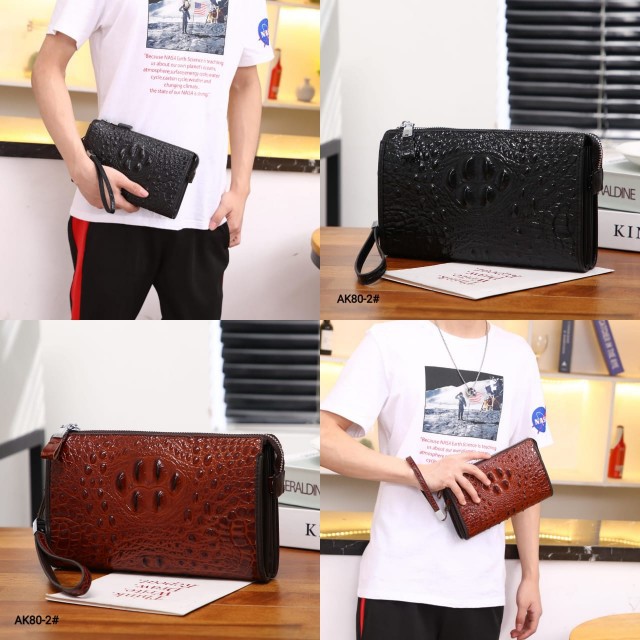 Tas Batam  Crocodile Leather Handbag with Lock-Key AK80-2#