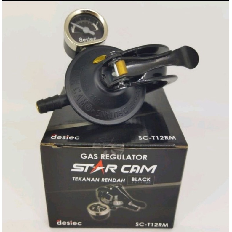 Regulator Gas Star Cam Meter SC-23M SC-T12RM Tekanan Rendah Meter Starcam