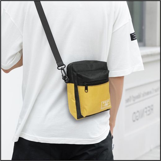 Tas Selempang Bahu Pria PEGE Slingbang Model Kasual Kombinasi - PG 8927