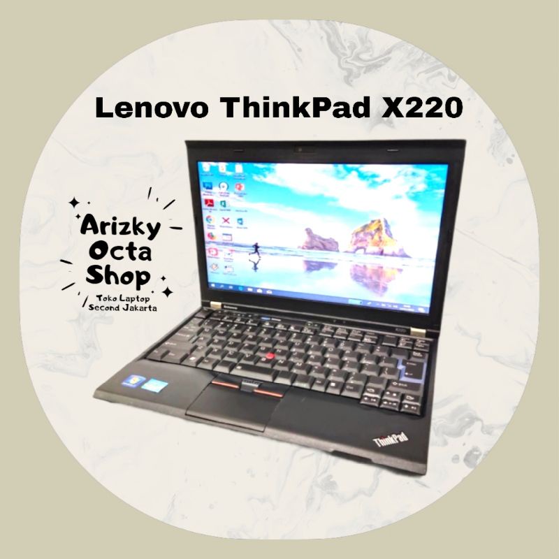 PROMO Laptop Lenovo ThinkPad X220 Intel Core i5 Ram 4GB 250GB SUPER MURAH