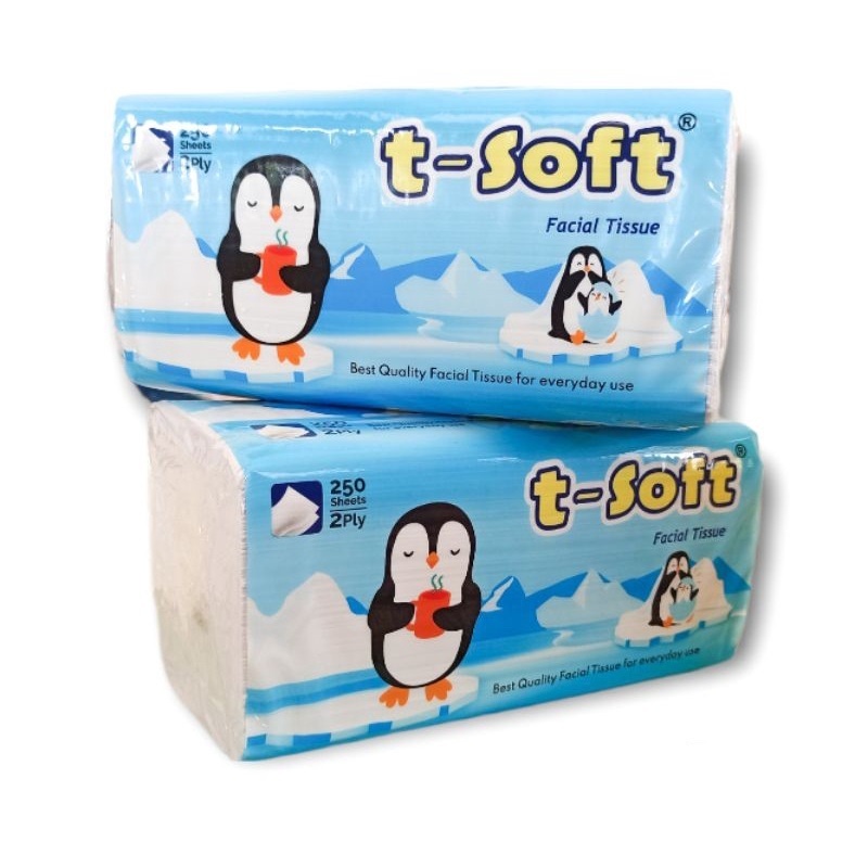 TISSUE T - SOFT 250 Sheet 2Ply TISU PREMIUM