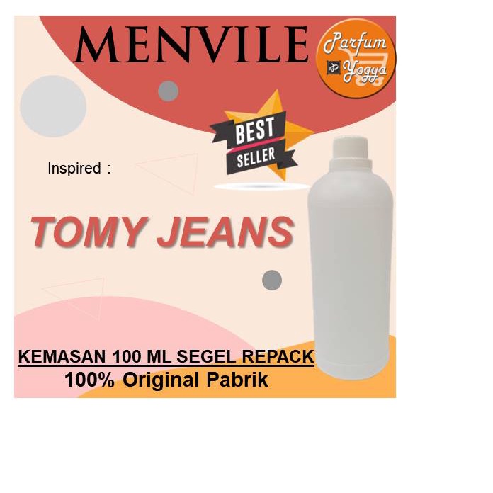 BIBIT PARFUM MURNI MENVILE TOMY JEANS 100 ML | TOMMY JEANS | BEST SELLER | PARFUM UNISEX
