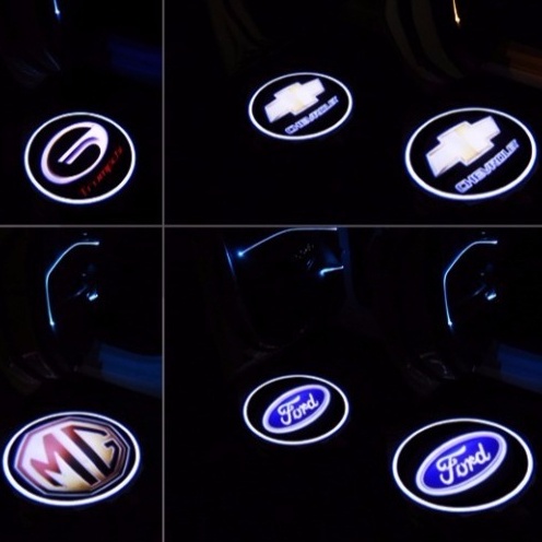 Lampu Proyektor Laser wireless Universal Untuk Dekorasi Pintu Mobil / Motor