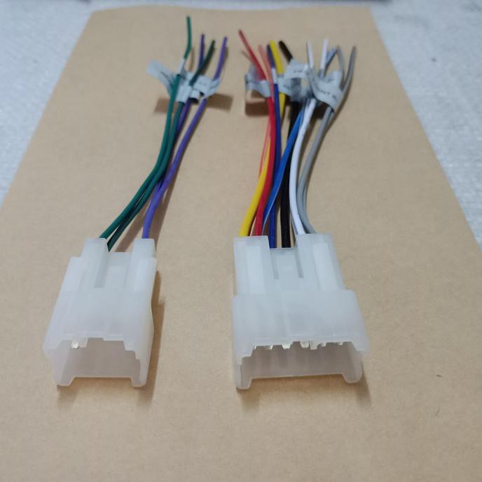 [[[BISA COD]] Soket tape mobil toyota daihatsu / Soket headunit toyota / soket audio Kode 1125